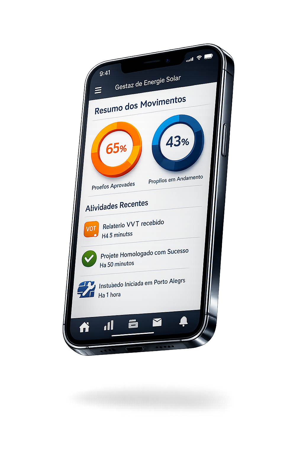 Gestão de Projetos Mobile